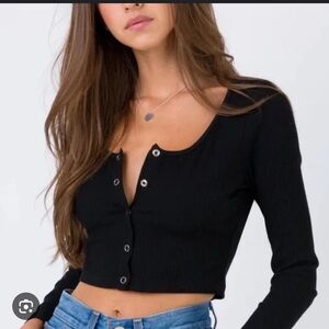 Princess Polly double vision top NWT